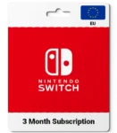 Nintendo Switch 3 Month Subscription European Union (EU)