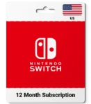 Nintendo Switch 12 Month Subscription United States (US)