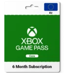 Xbox Game Pass Core European Union (EU) 6 Month Subscription