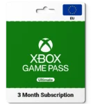 Xbox Game Pass Ultimate European Union (EU) 3 Month Subscription