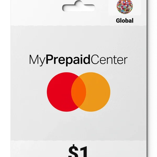 MasterCard Prepaid Card 1 USD