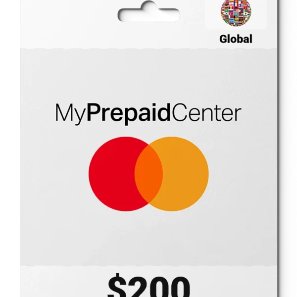 MasterCard Prepaid Card 200 USD