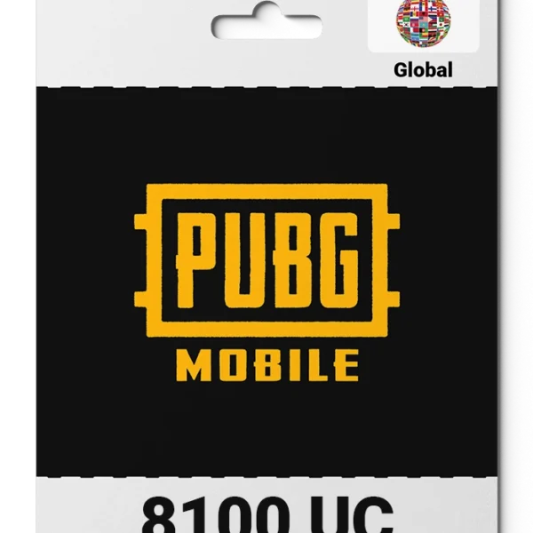 PUBG Mobile 8100 UC