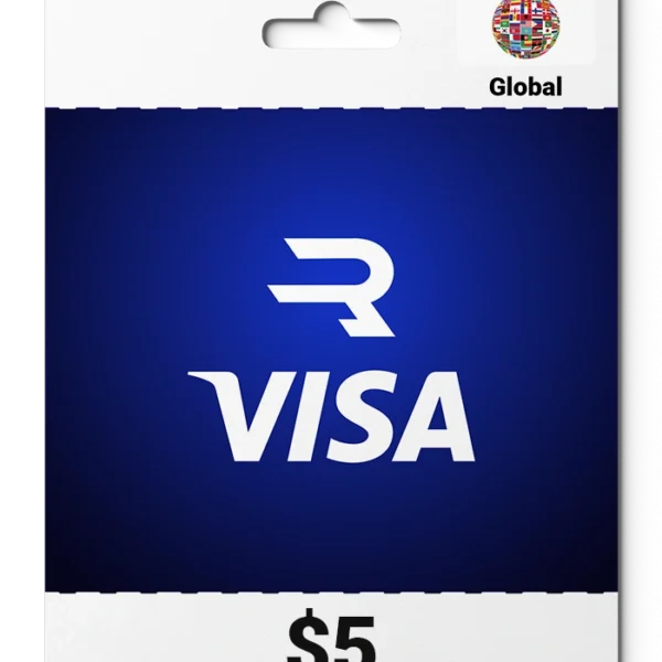 Visa Virtual Card 5 USD