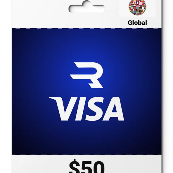 Visa Virtual Card 50 USD