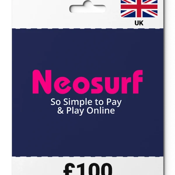Neosurf United Kingdom (UK) 100 GBP