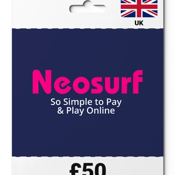 Neosurf United Kingdom (UK) 50 GBP