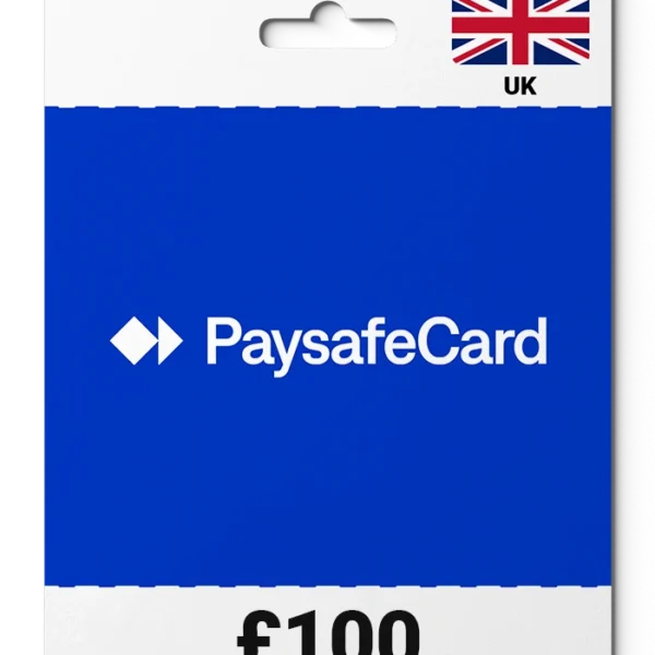 PaysafeCard United Kingdom (UK) 100 GBP