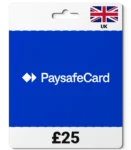 PaysafeCard United Kingdom (UK) 25 GBP