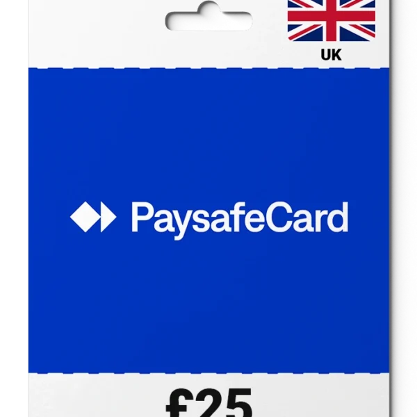 PaysafeCard United Kingdom (UK) 25 GBP