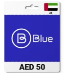 Blue United Arab Emirates (AE) 50 AED