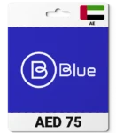 Blue United Arab Emirates (AE) 75 AED