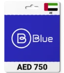 Blue United Arab Emirates (AE) 750 AED
