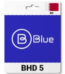 Blue Bahrain (BH) 5 BHD