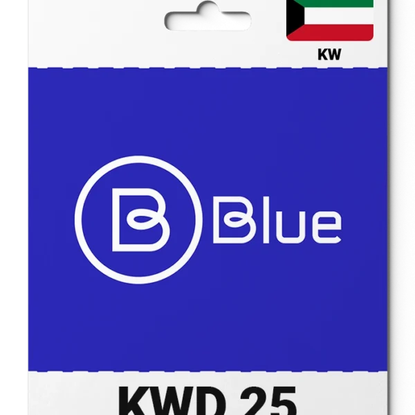 Blue Kuwait (KW) 25 KWD