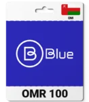 Blue Oman (OM) 100 OMR