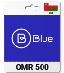 Blue Oman (OM) 500 OMR