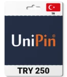 UniPin Turkey (TR) 250 TRY