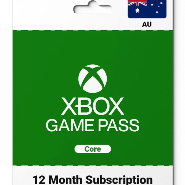 Xbox Game Pass Core Australia (AU) 12 Month Subscription
