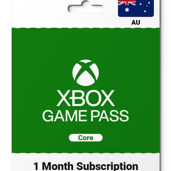 Xbox Game Pass Core Australia (AU) 1 Month Subscription