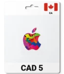 Apple Gift Card Canada (CA) 5 CAD