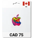 Apple Gift Card Canada (CA) 75 CAD