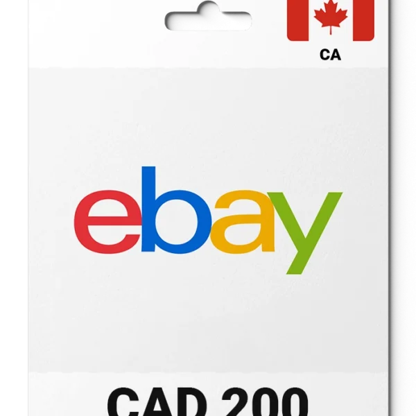 Ebay Canada (CA) 200 CAD
