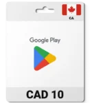 Google Play Canada (CA) 10 CAD