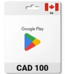 Google Play Canada (CA) 100 CAD
