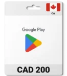 Google Play Canada (CA) 200 CAD