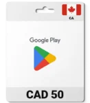 Google Play Canada (CA) 50 CAD