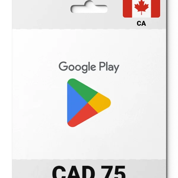 Google Play Canada (CA) 75 CAD