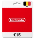 Nintendo Belgium (BE) 15 EUR