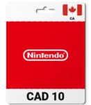 Nintendo eShop Canada (CA) 10 CAD