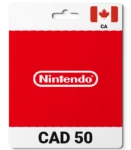 Nintendo eShop Canada (CA) 50 CAD