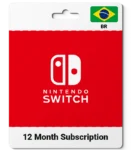 Nintendo Switch 12 Month Subscription Brazil (BR)