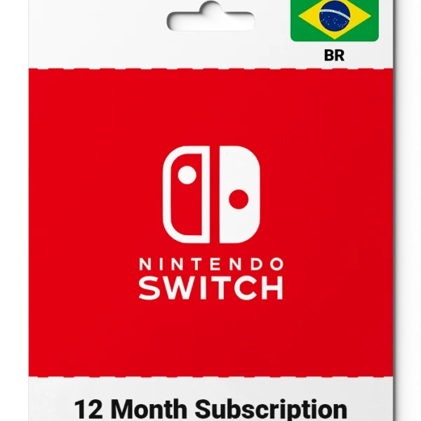 Nintendo Switch 12 Month Subscription Brazil (BR)