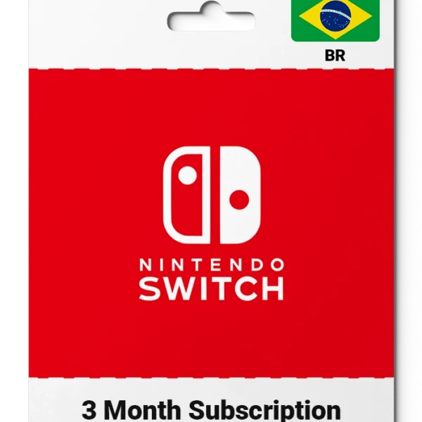 Nintendo Switch 3 Month Subscription Brazil (BR)