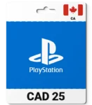 PlayStation Canada (CA) 25 CAD
