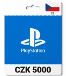 PlayStation Czechia (CZ) 5000 CZK