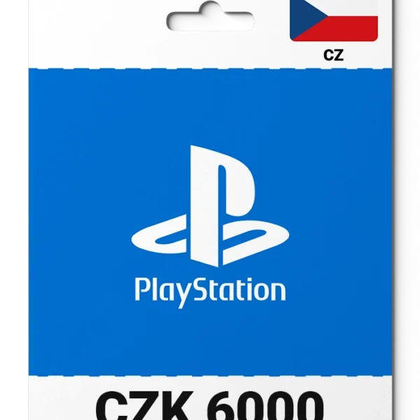 PlayStation Czechia (CZ) 6000 CZK