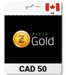 Razer Gold Canada (CA) 50 CAD