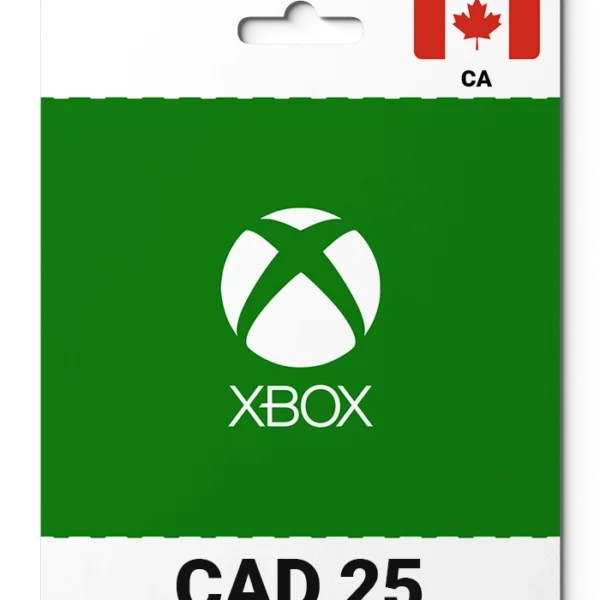 Xbox Live Canada (CA) 25 CAD