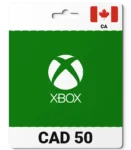 Xbox Live Canada (CA) 50 CAD