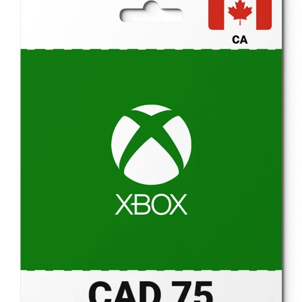 Xbox Live Canada (CA) 75 CAD