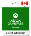 Xbox Game Pass Ultimate Canada (CA) 3 Month Subscription