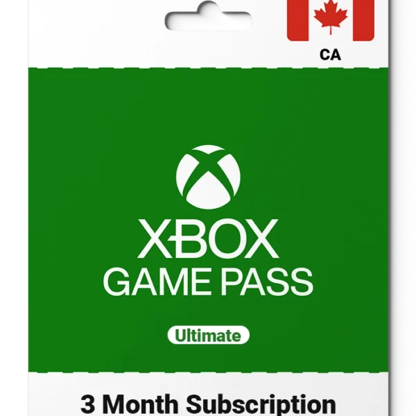 Xbox Game Pass Ultimate Canada (CA) 3 Month Subscription