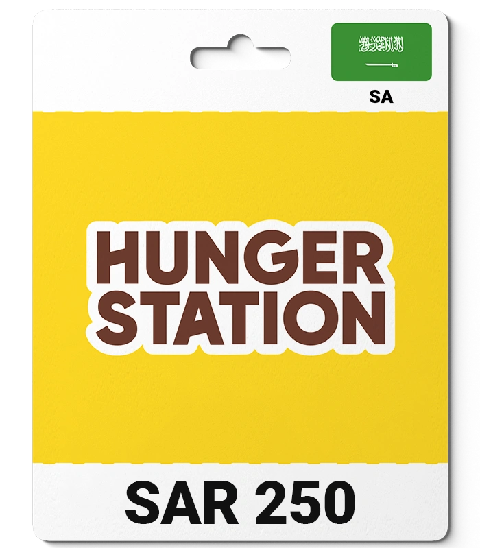 Hunger Station Saudi Arabia (SA) 250 SAR