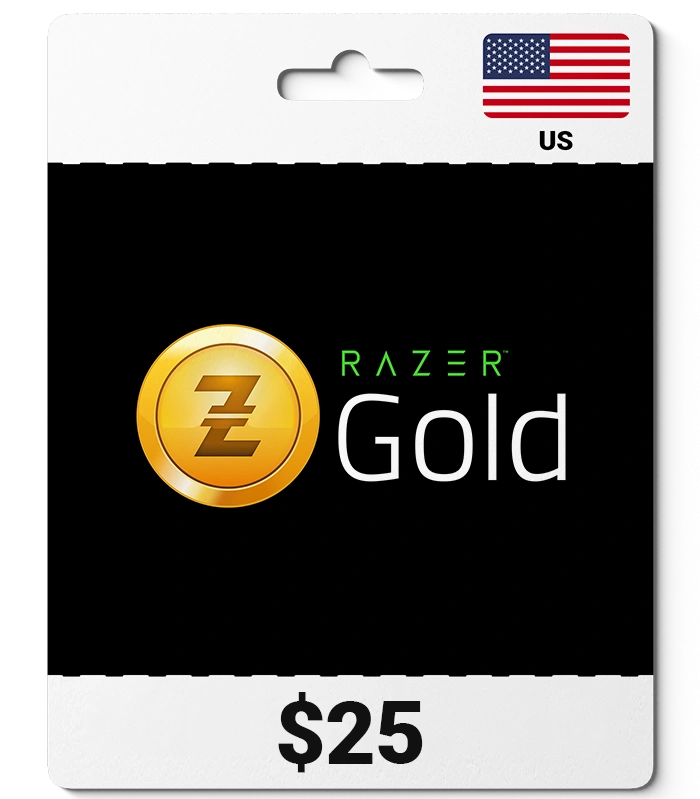 Razer Gold United States (US) 25 USD
