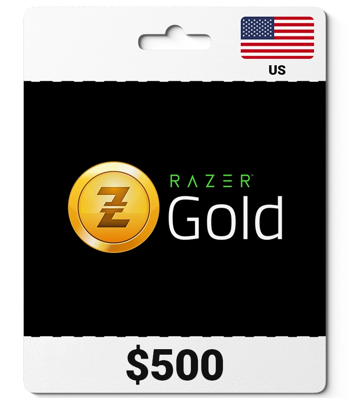 Razer Gold United States (US) 500 USD